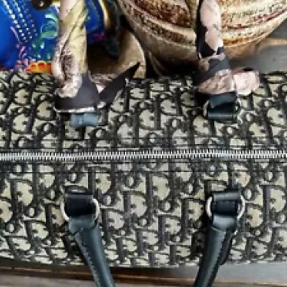 Vintage Christian Dior Trotter Boston Bag - Picture 3 of 10